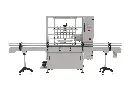 Semiautomatic Overflow filling machine 6 nozzles