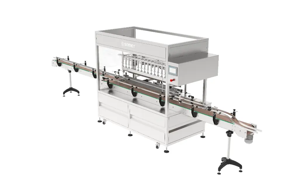 Automatic Overflow filling machine 16 nozzles