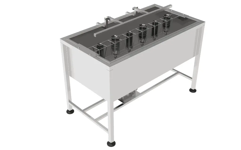 Semi-automatic rinser