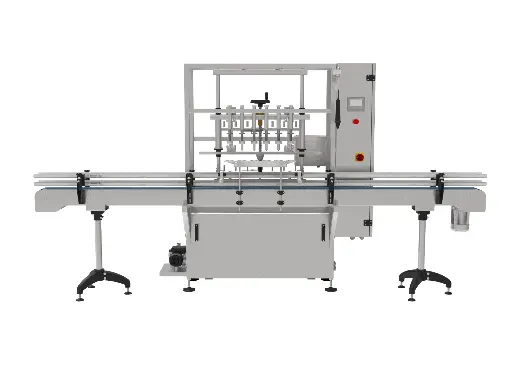 [LLENS-6] Semiautomatic Overflow filling machine 6 nozzles