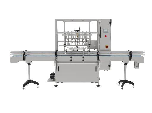Automatic Overflow filling machine 6 nozzles