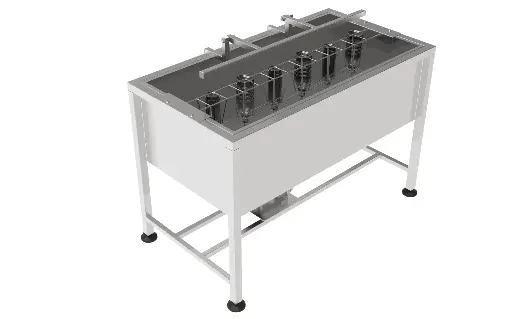 Semi-automatic rinser